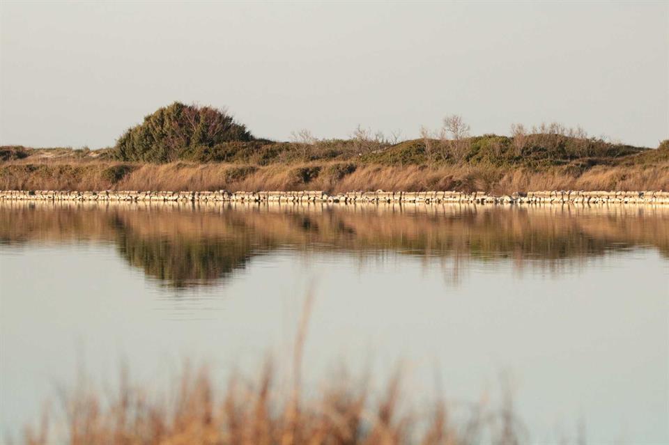 Apulia shoreline in Italy