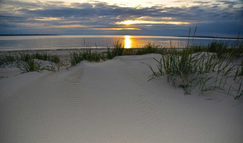 A naturally peaceful beach at Kloogaranna in Estonia